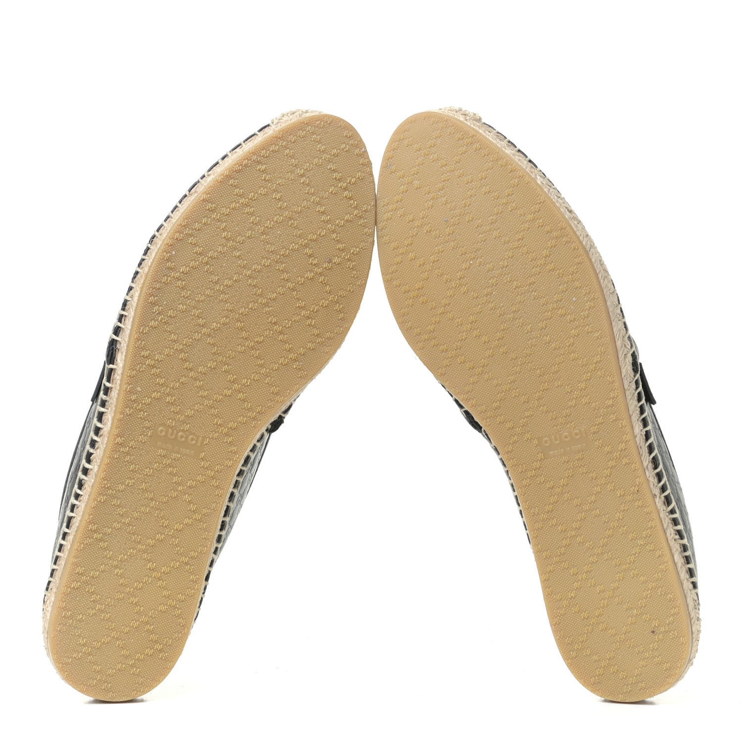Microguccissima Signature Espadrilles 40 Black