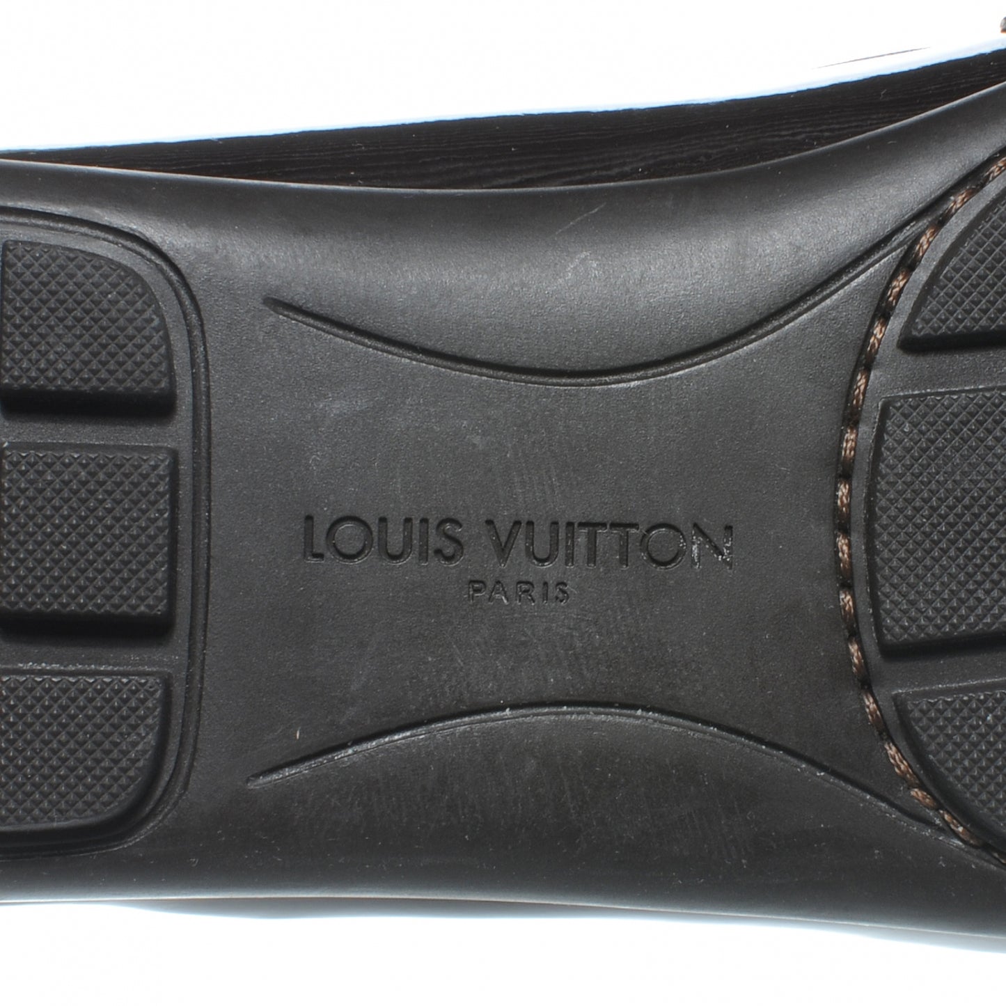 Patent Mini Lin Loafers 37.5 Brown