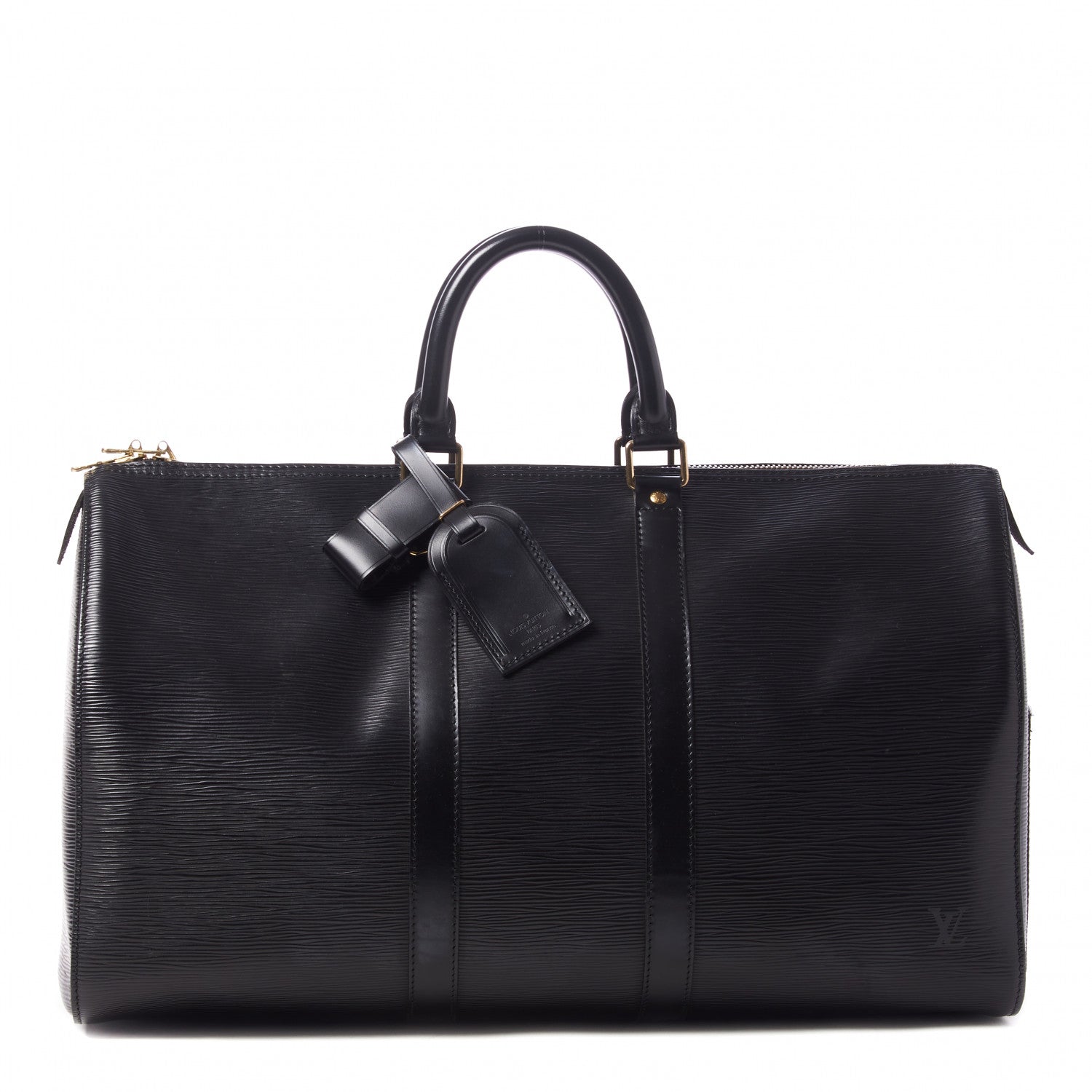 Louis Vuitton Epi Keepall 45 Black 1 of 10