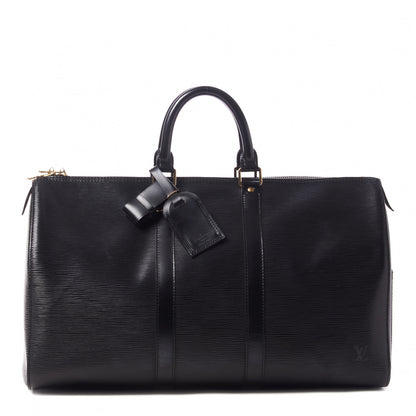 Louis Vuitton Epi Keepall 45 Black 1 of 10