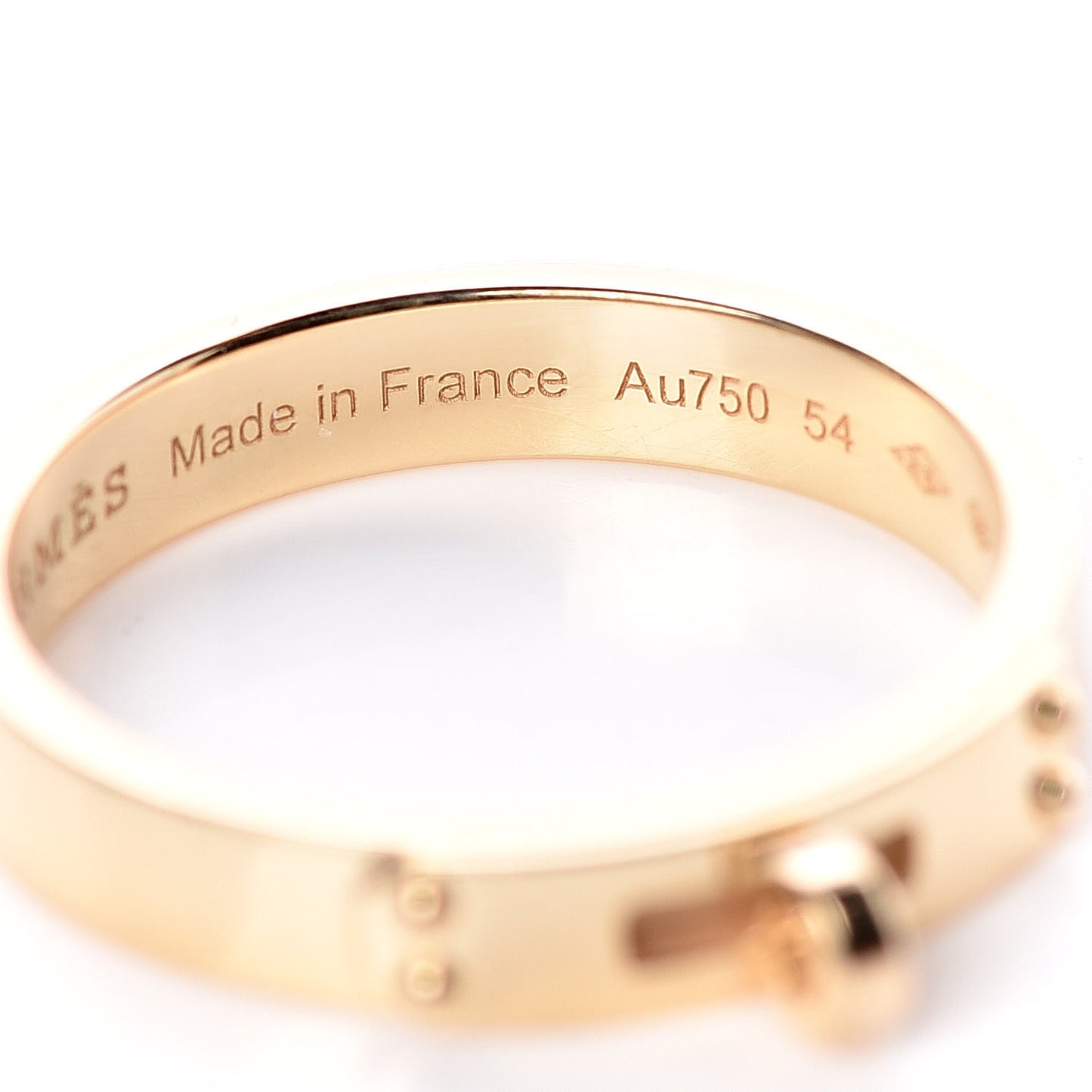 18K Yellow Gold TPM Kelly Ring 54 6.75