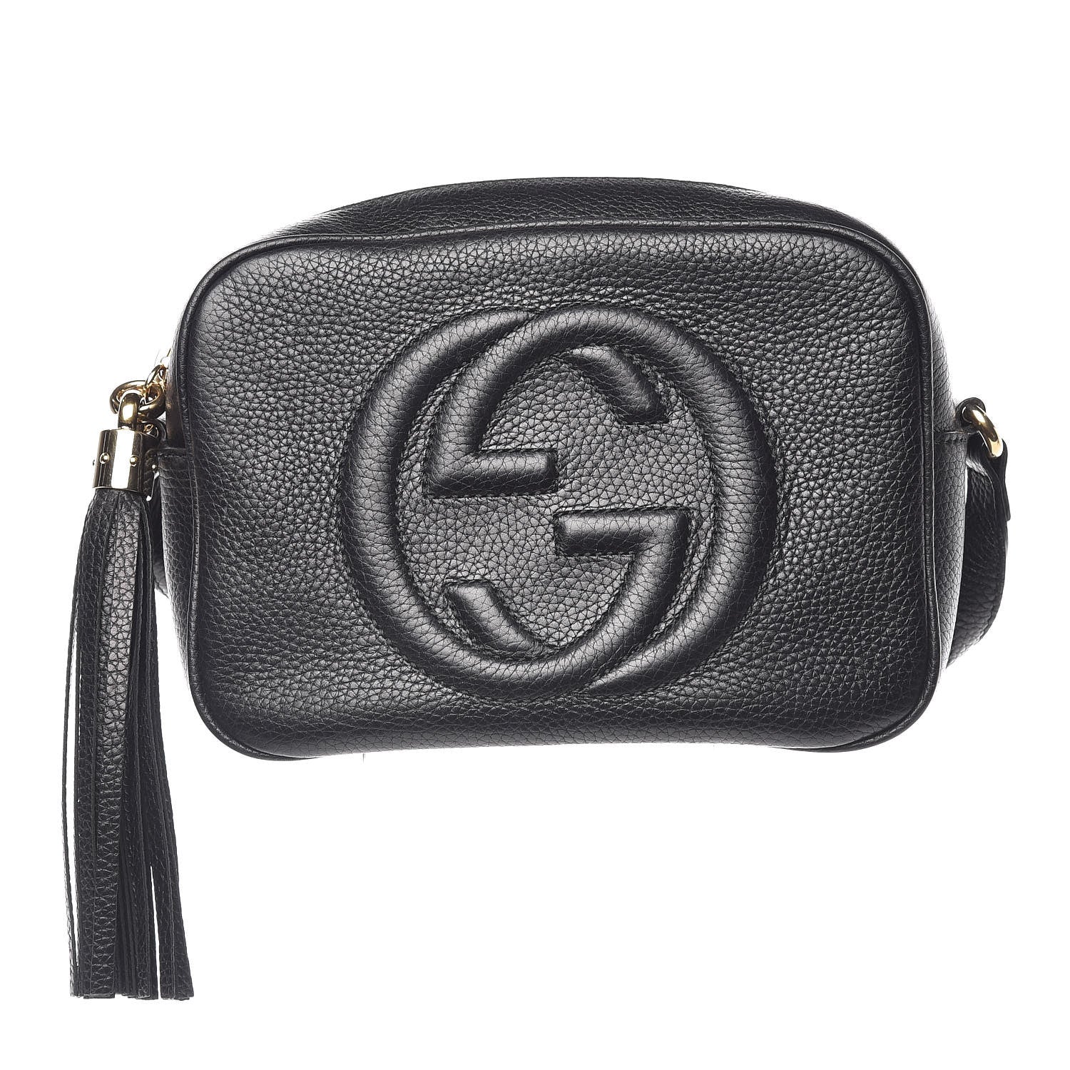 Gucci Pebbled Calfskin Small Soho Disco Bag Black 1 of 9