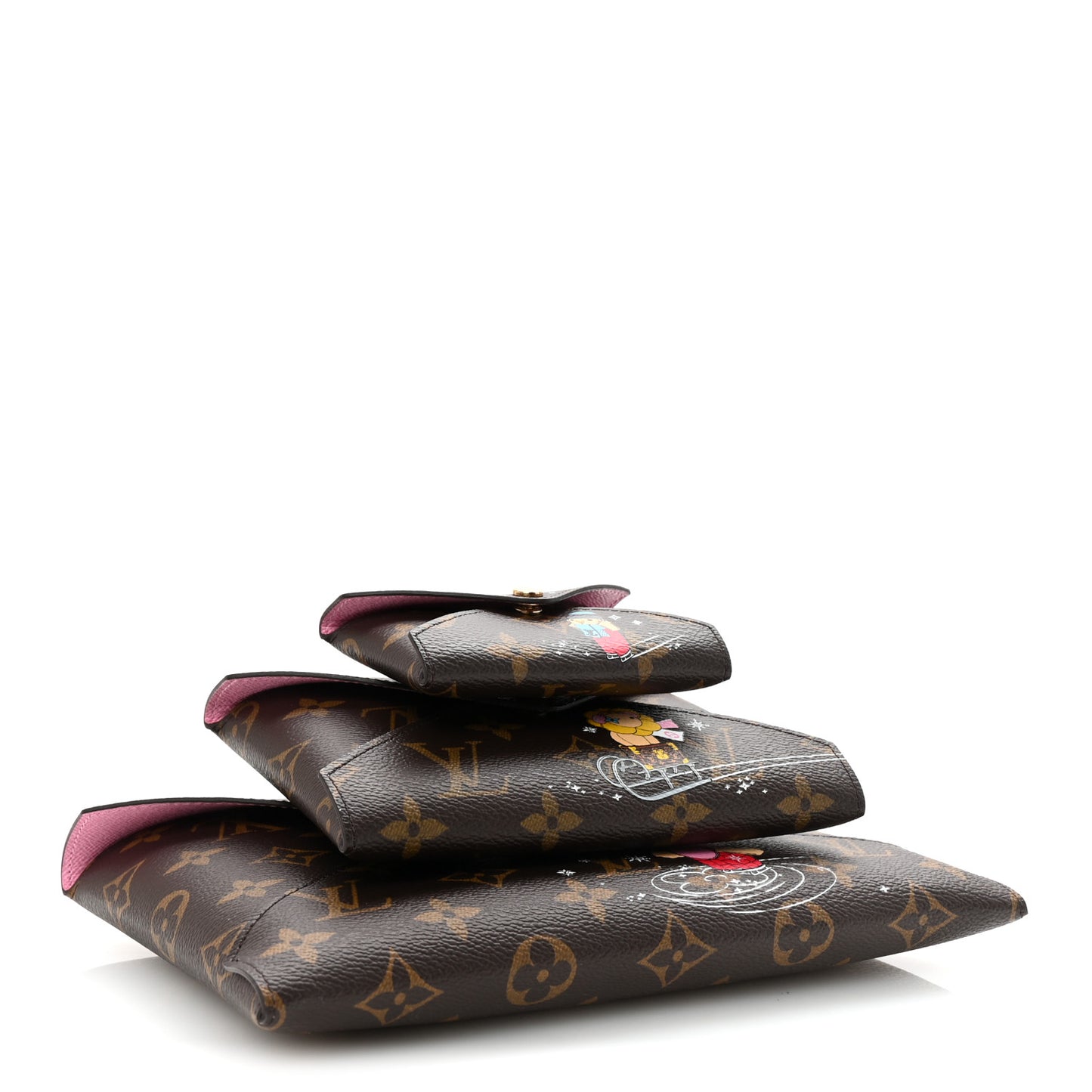 Monogram 2023 Christmas Animation Kirigami Pochette Set