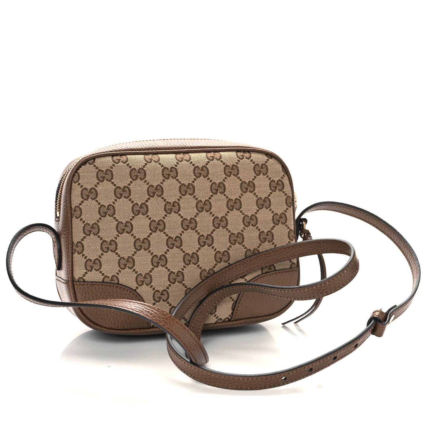 Monogram Mini Bree Messenger Bag Beige Tabacco