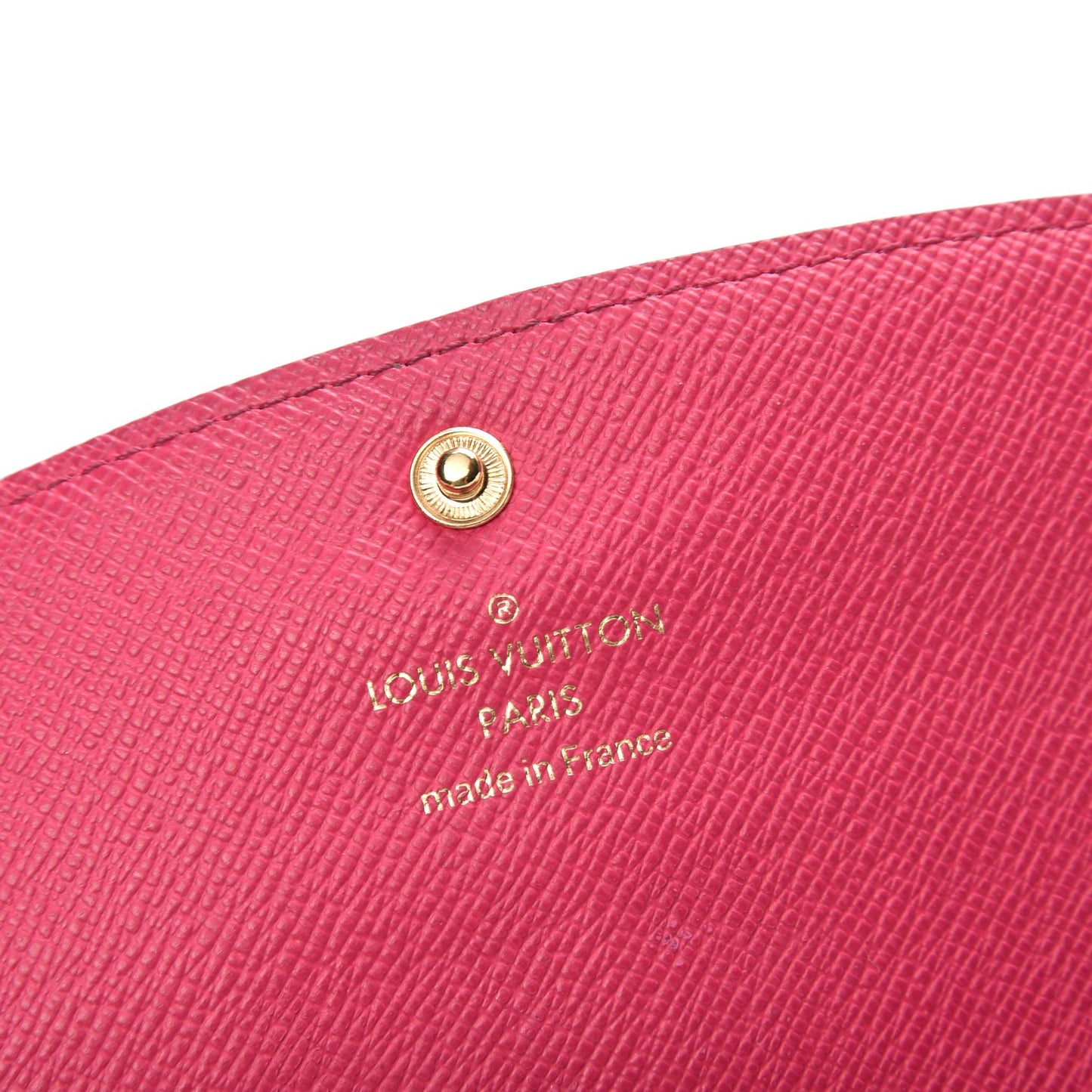 Monogram Emilie Wallet Hot Pink