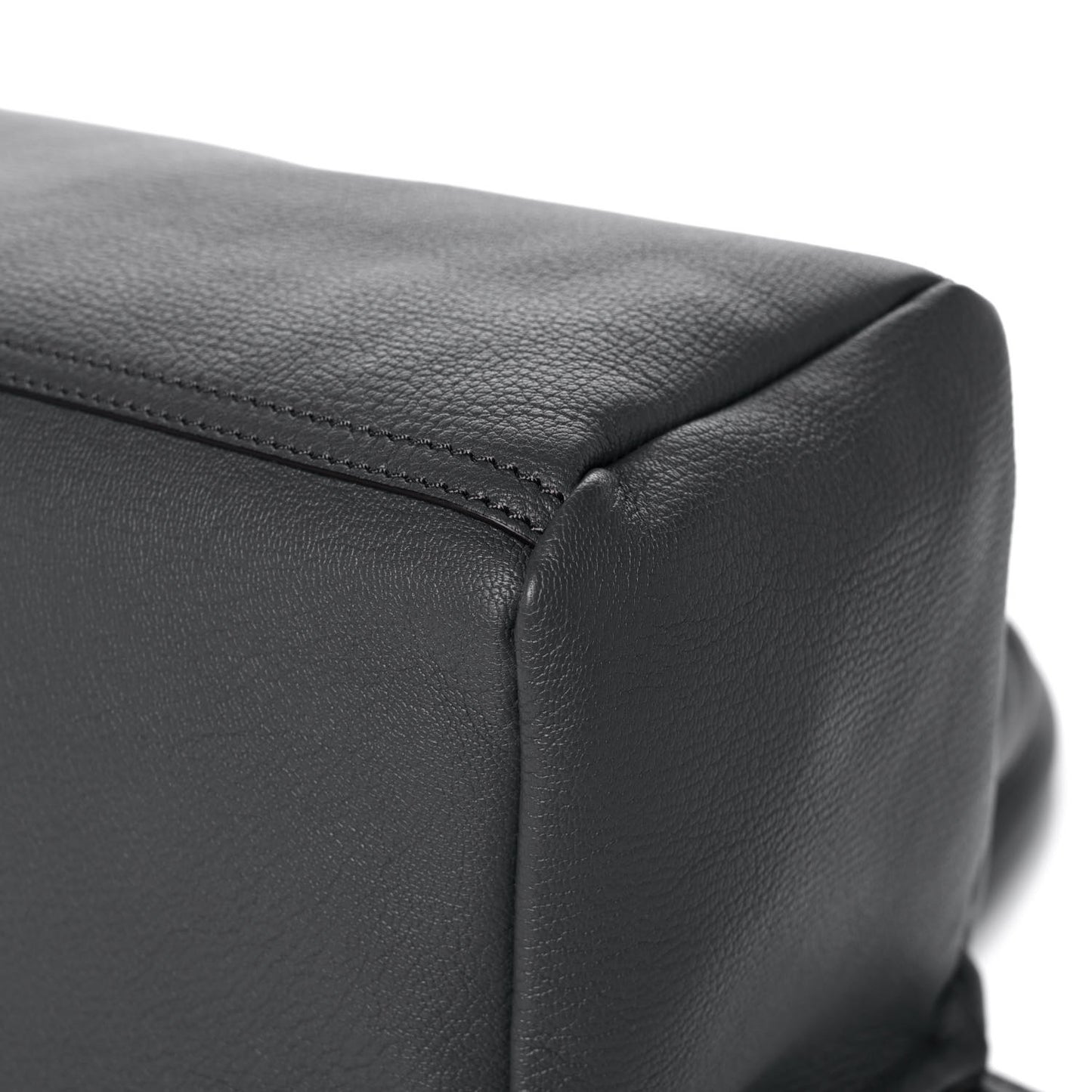 Sugar Goatskin Small Pandora Grey