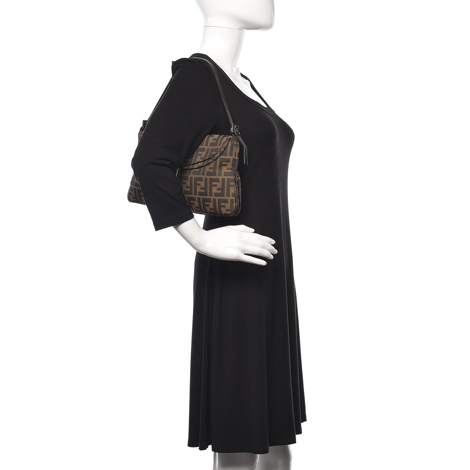 Fendi Zucca Baguette Tobacco Dark Brown 2 of 15