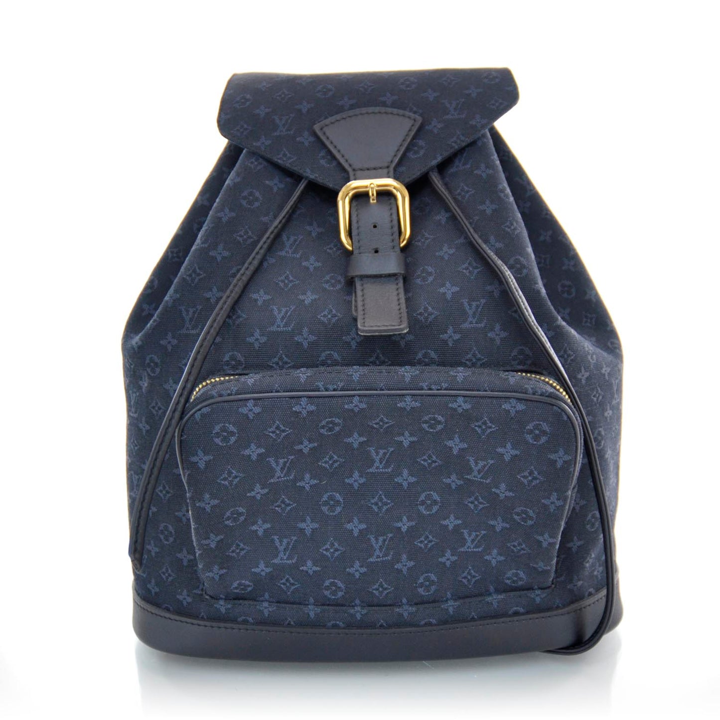 Mini Monogram Montsouris GM Backpack Blue