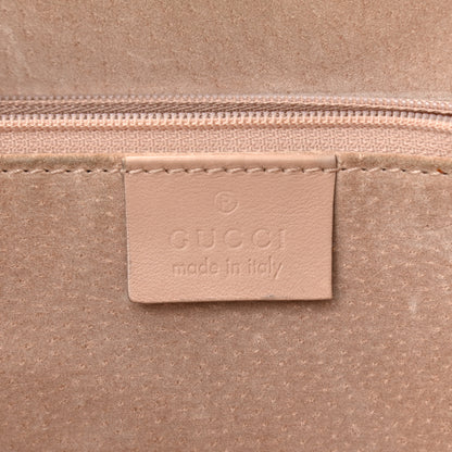 Gucci Calfskin Loop Bucket Tote Beige 6 of 13