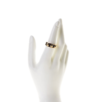 Louis Vuitton Stingray Leather Gimme a Clue Ring 6.25 Gold 3 of 3