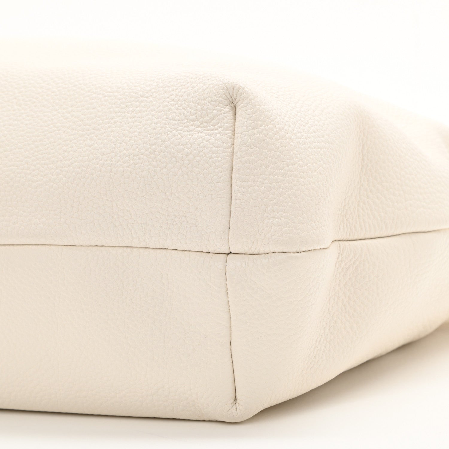 Prada Vitello Daino Hobo White 10 of 10