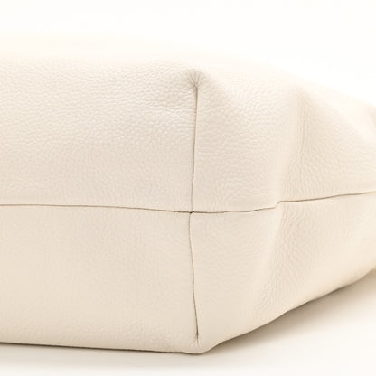 Prada Vitello Daino Hobo White 10 of 10