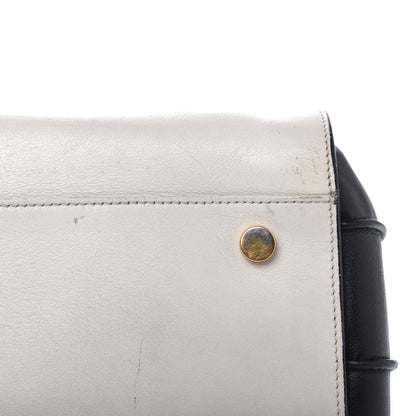 Saint Laurent Calfskin Small Sac De Jour White Black 9 of 18
