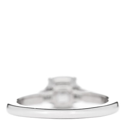 Harry Winston Platinum Diamond 1.17ct Cushion Cut Tapered Baguette Engagement Ring 50 5.25 3 of 6