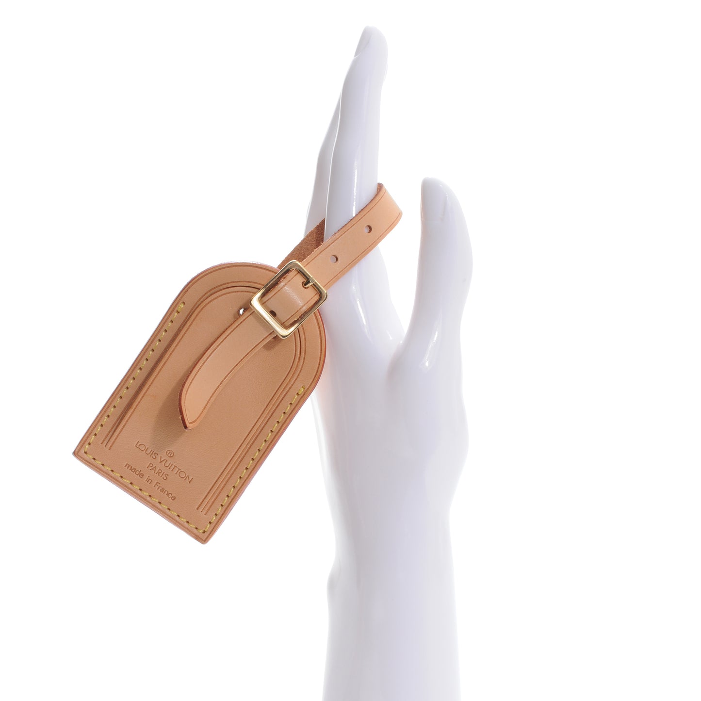 Vachetta Leather Luggage Tag