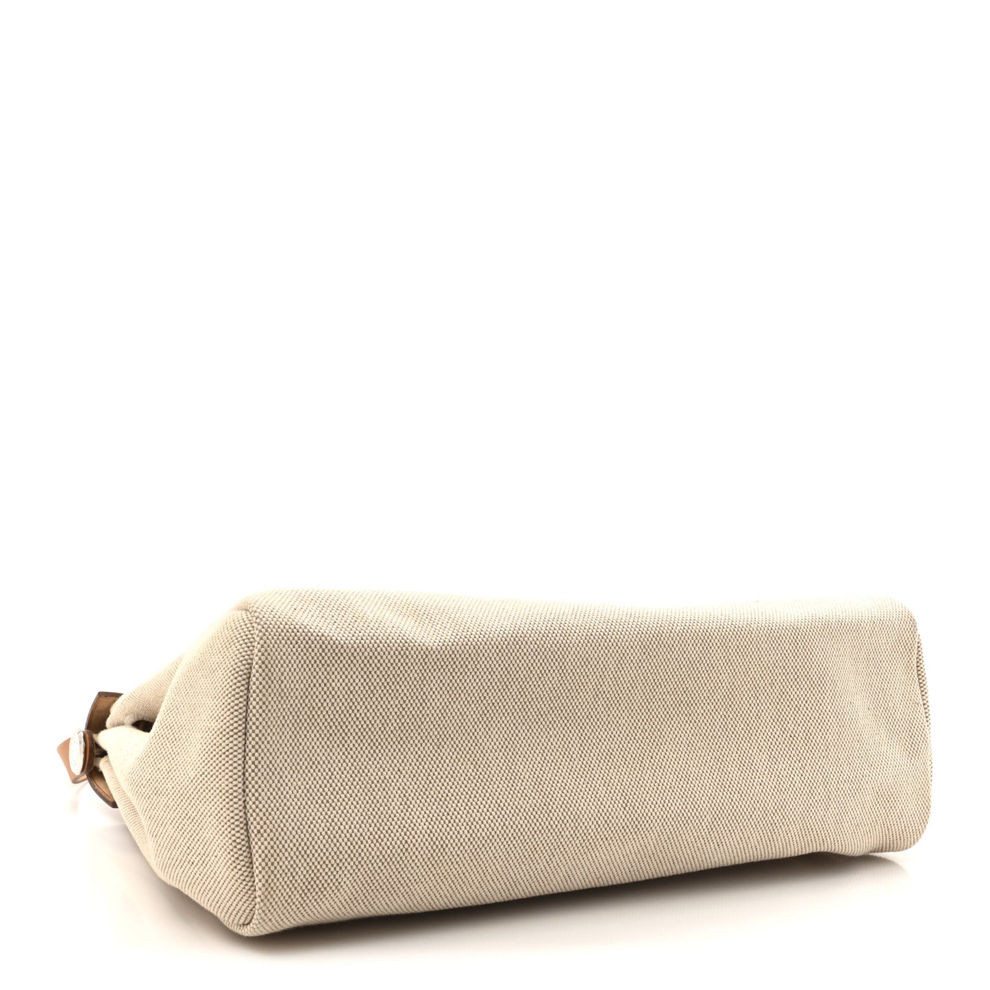 Toile Vache Calfskin Herbag 30 PM Black Natural