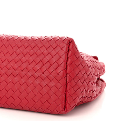 Bottega Veneta Nappa Intrecciato Medium Garda Bag Red 10 of 10