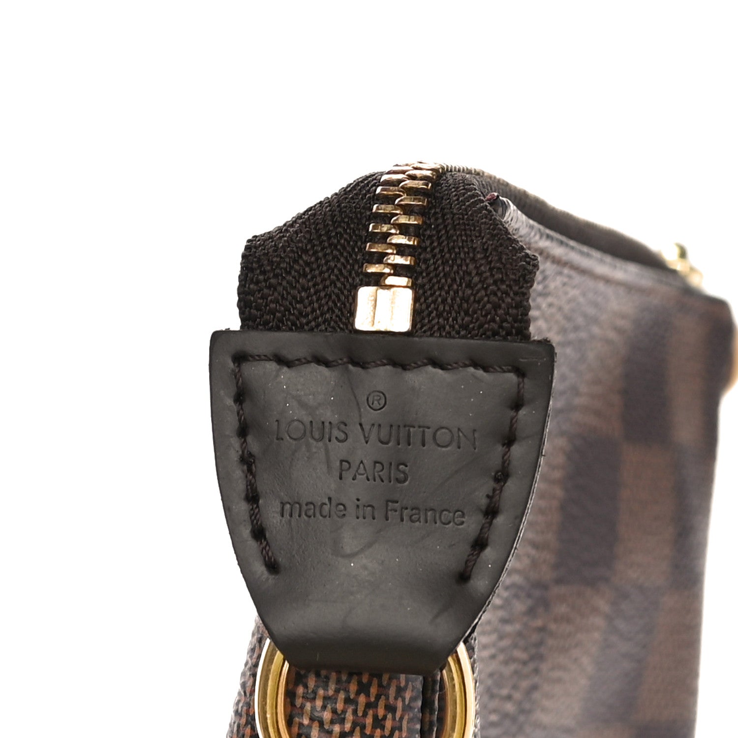 Louis Vuitton Damier Ebene Mini Pochette Accessories 7 of 10