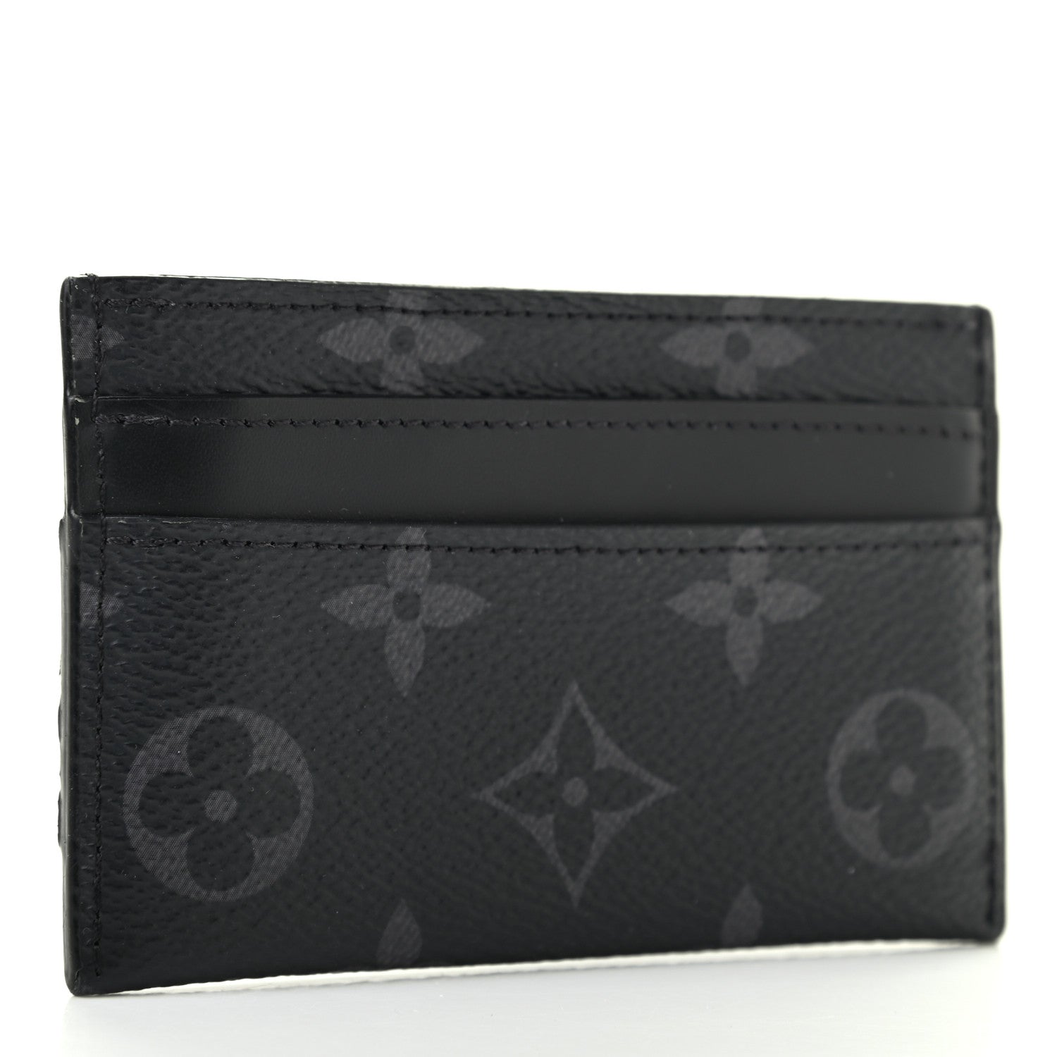 Louis Vuitton Monogram Eclipse Porte-Cartes Double Card Holder 3 of 7