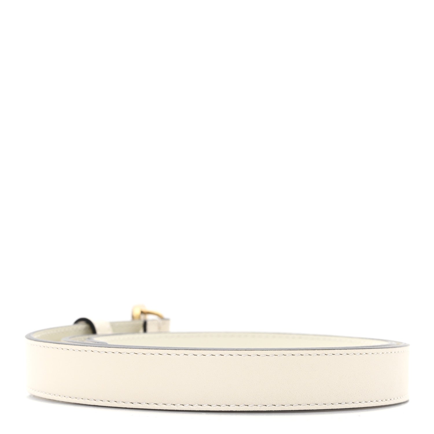 Gucci Calfskin Double G 20mm Belt 80 32 Mystic White 2 of 5