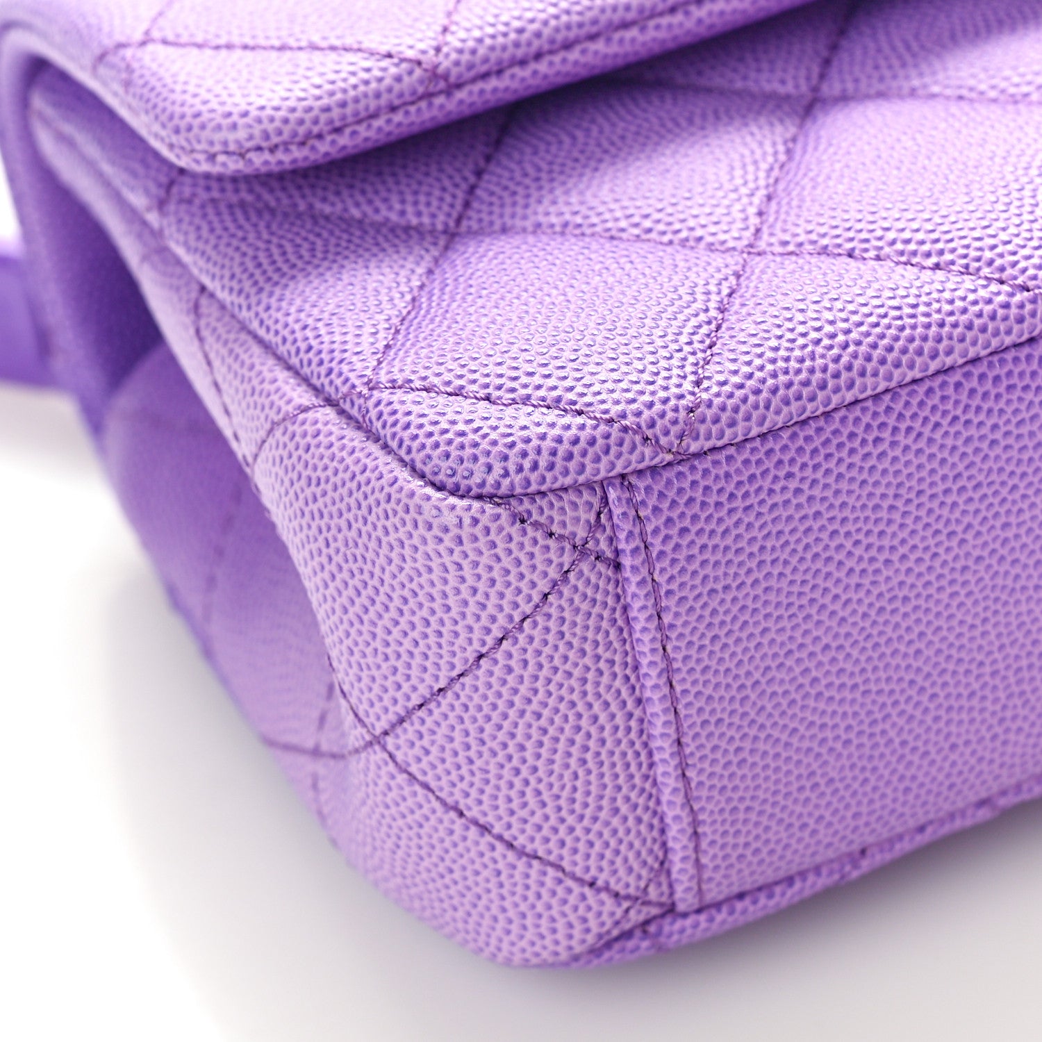 Chanel Shaded Caviar Quilted My Everything Small Flap Purple Light Purple 9 of 10