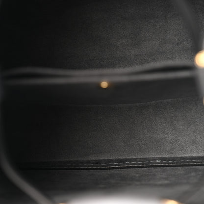 Louis Vuitton Calfskin Nanogram Embossed Neonoe BB Black 6 of 14