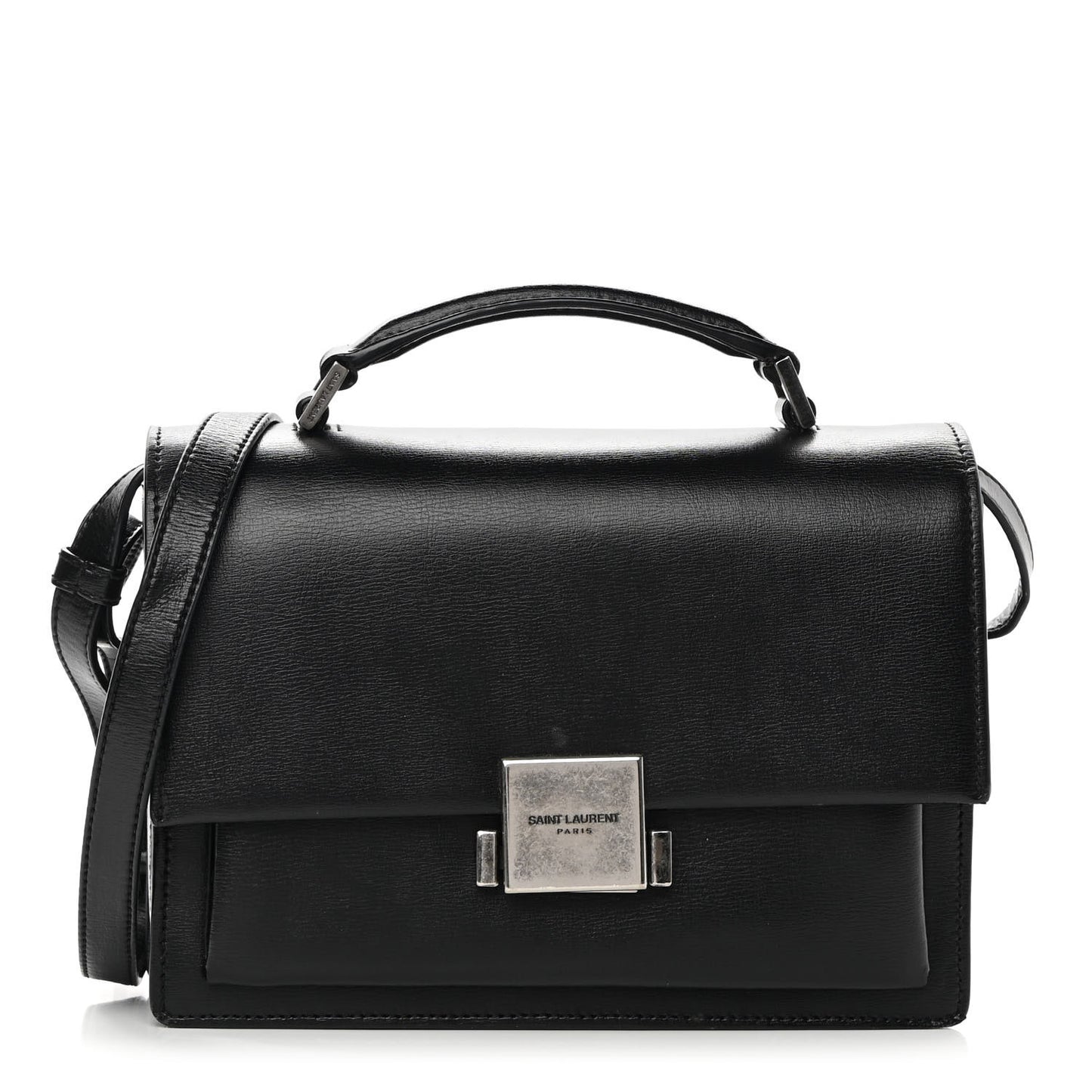 Calfskin Medium Bellechasse Satchel Black