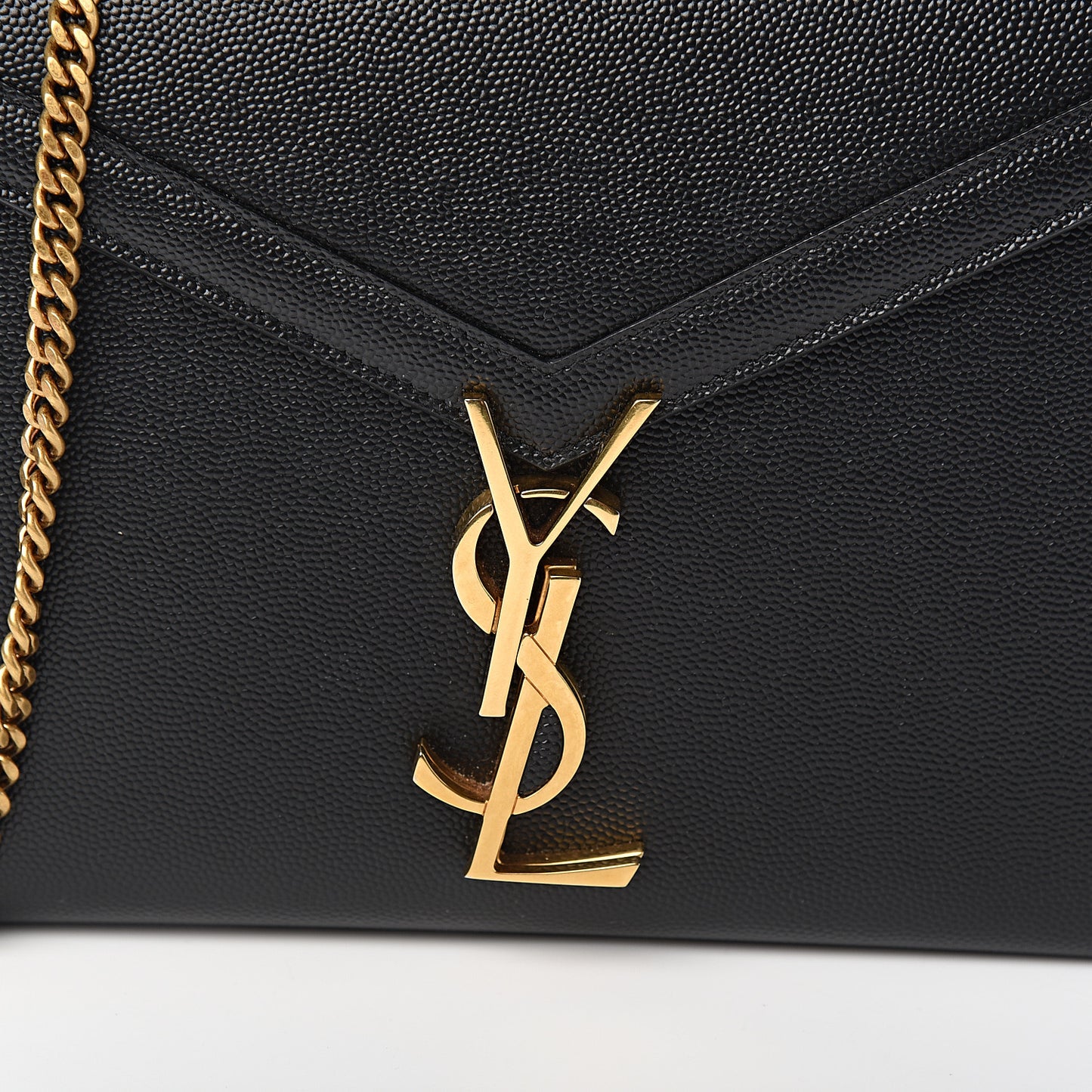 Grain De Poudre Monogram Cassandra Chain Wallet Black Rouge Legion