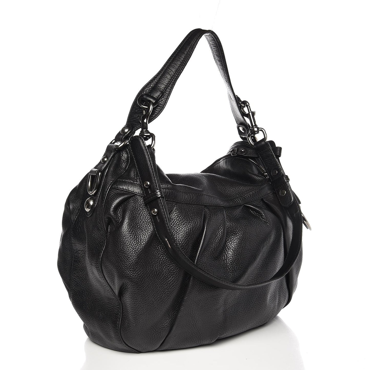 Guccissima Icon Bit Shoulder Bag Black