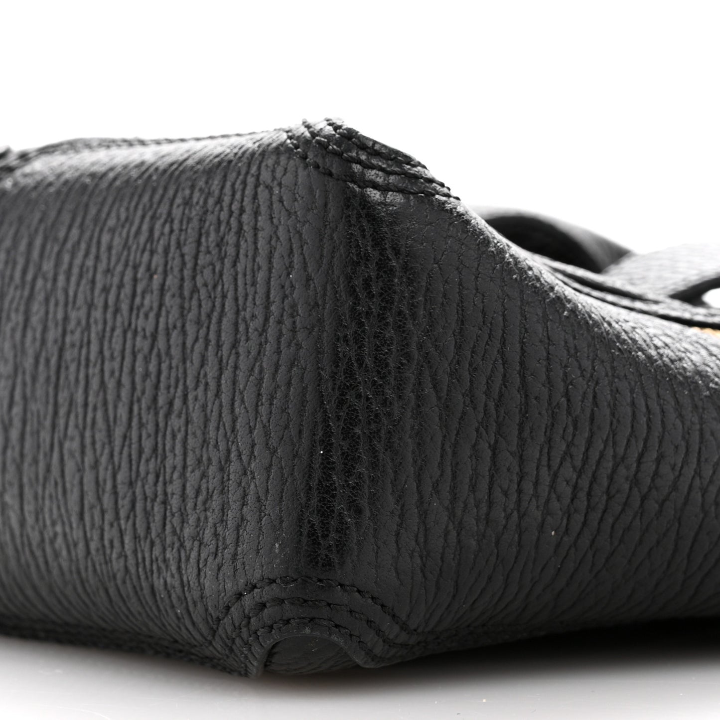 Textured Calfskin Mini Pashli Satchel Black