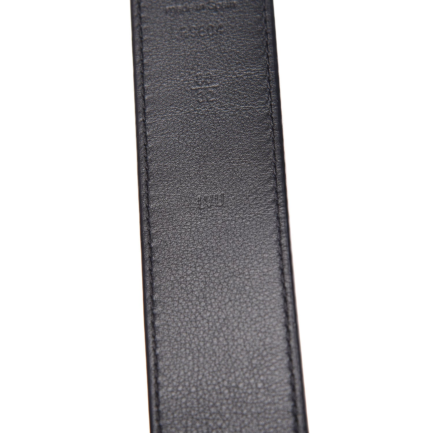 Louis Vuitton Taurillon Monogram Signature 35 MM Chain Belt 80 32 Black 9 of 14