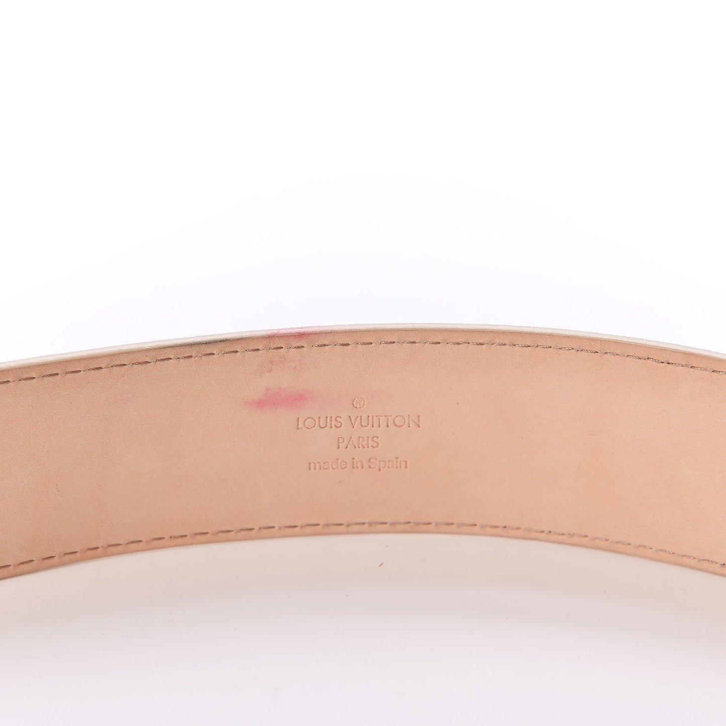 Damier Azur LV Initiales Belt 80 32