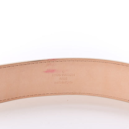 Louis Vuitton Damier Azur LV Initiales Belt 80 32 7 of 8