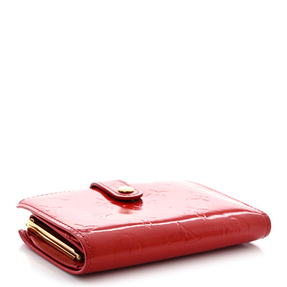 Louis Vuitton Vernis French Purse Wallet Pomme D'Amour 4 of 15