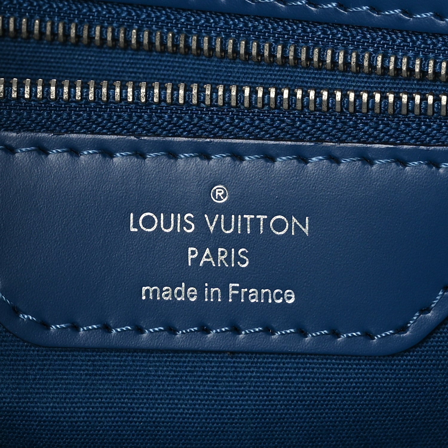 Louis Vuitton Epi Brea MM Saphir 6 of 8