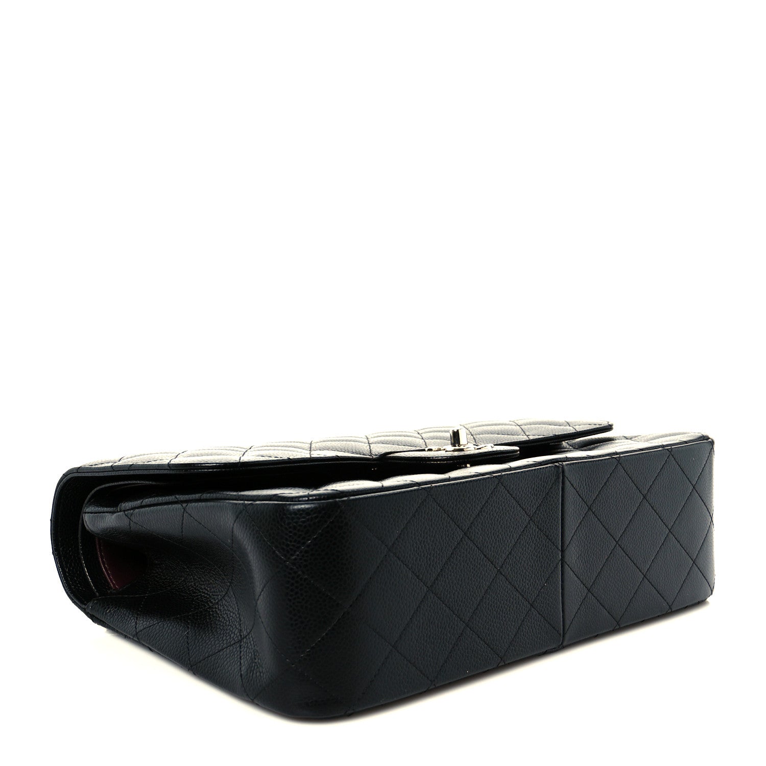 Chanel Caviar Quilted Jumbo Double Flap Black 4 of 12