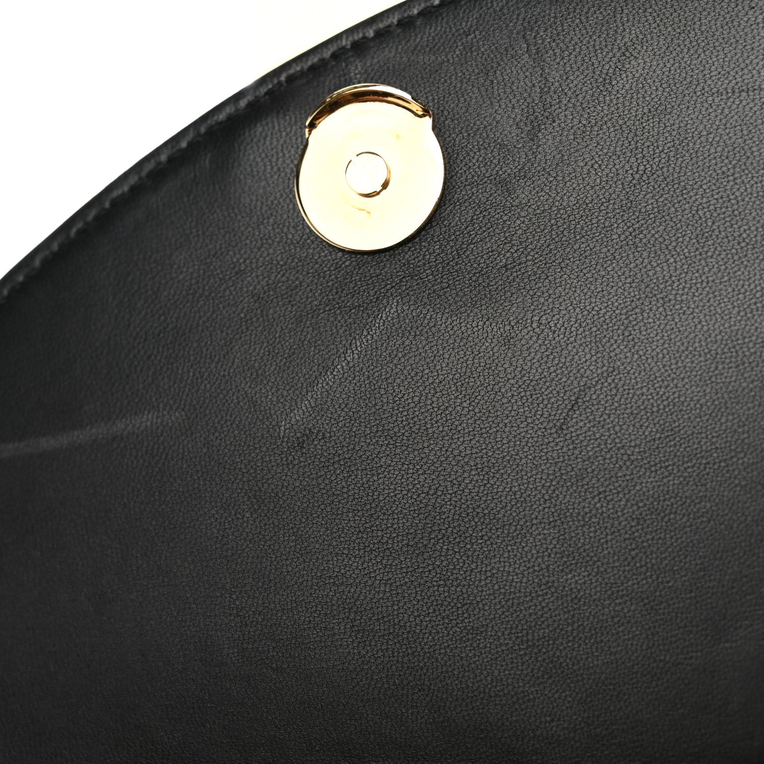 Salvatore Ferragamo Dappled Calfskin XS Fiamma Crossbody Bag Black 10 of 10