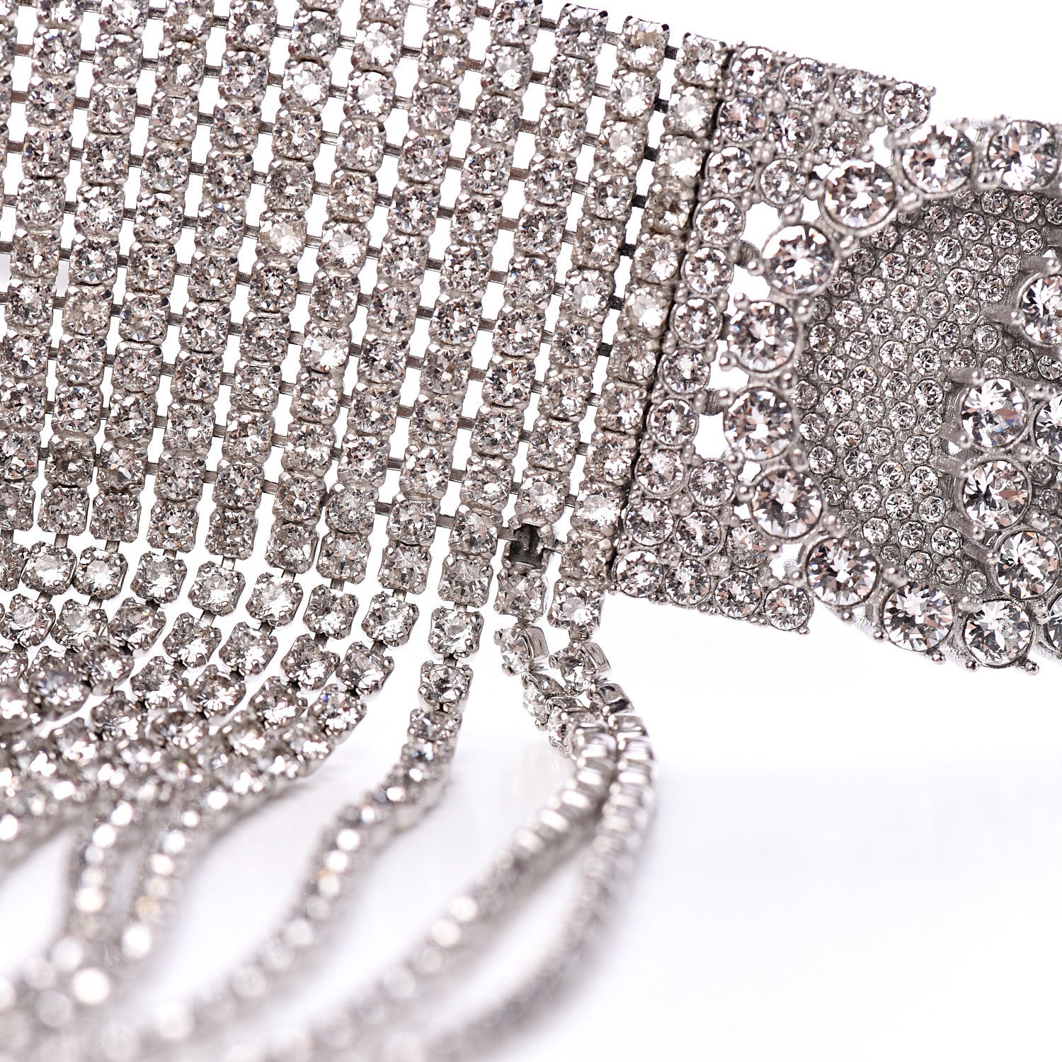 Gucci Crystal Fringe GG Bracelet 6 of 6