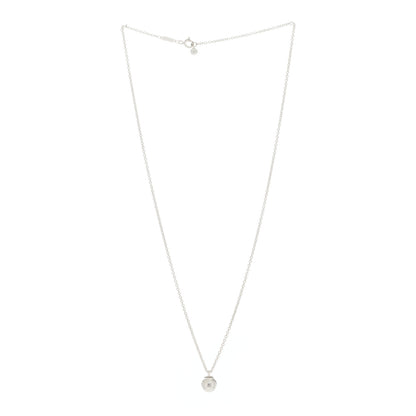 Tiffany Sterling Silver 8mm HardWear Ball Pendant Necklace 2 of 6