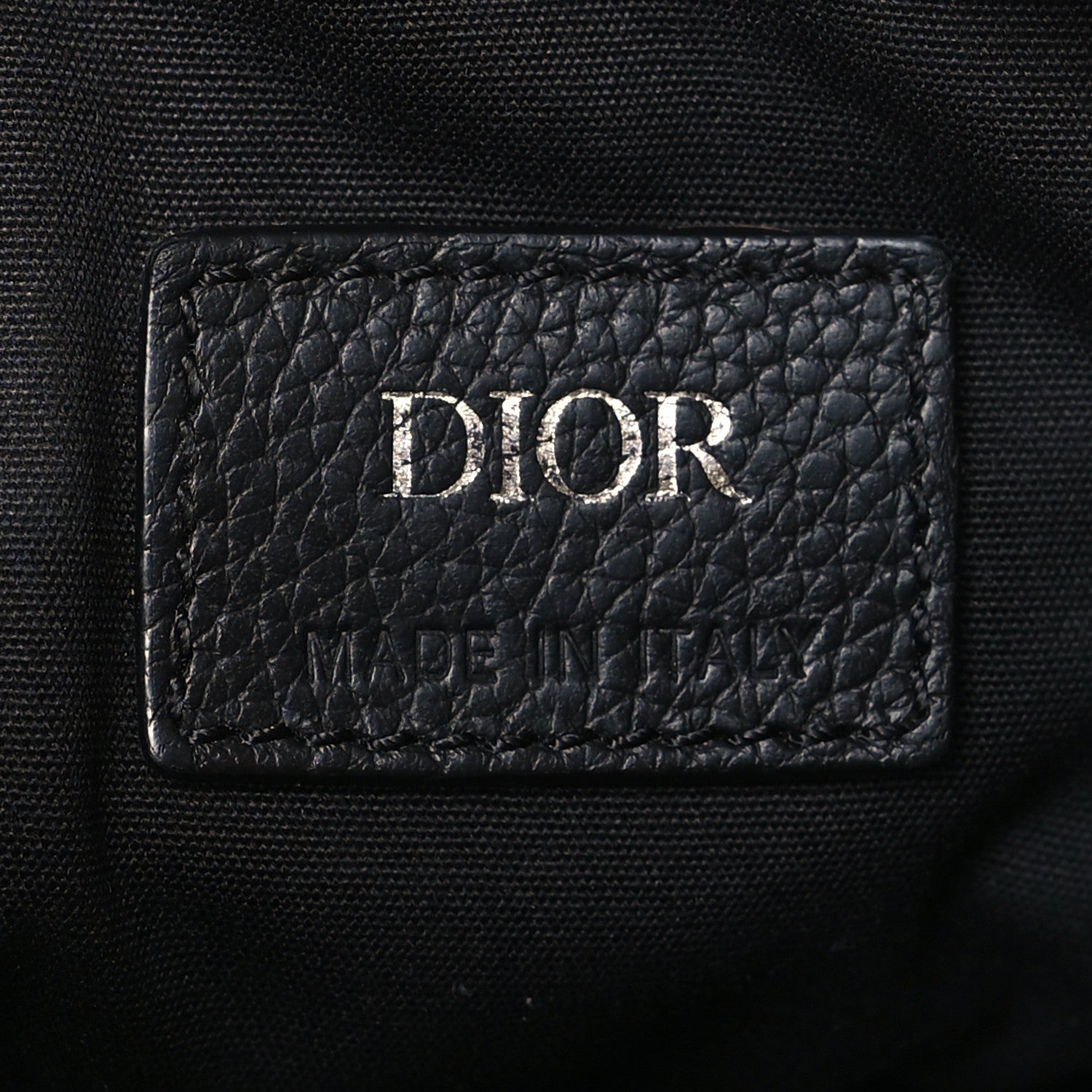Christian Dior Oblique Mens Mini Saddle Bag Blue 6 of 8