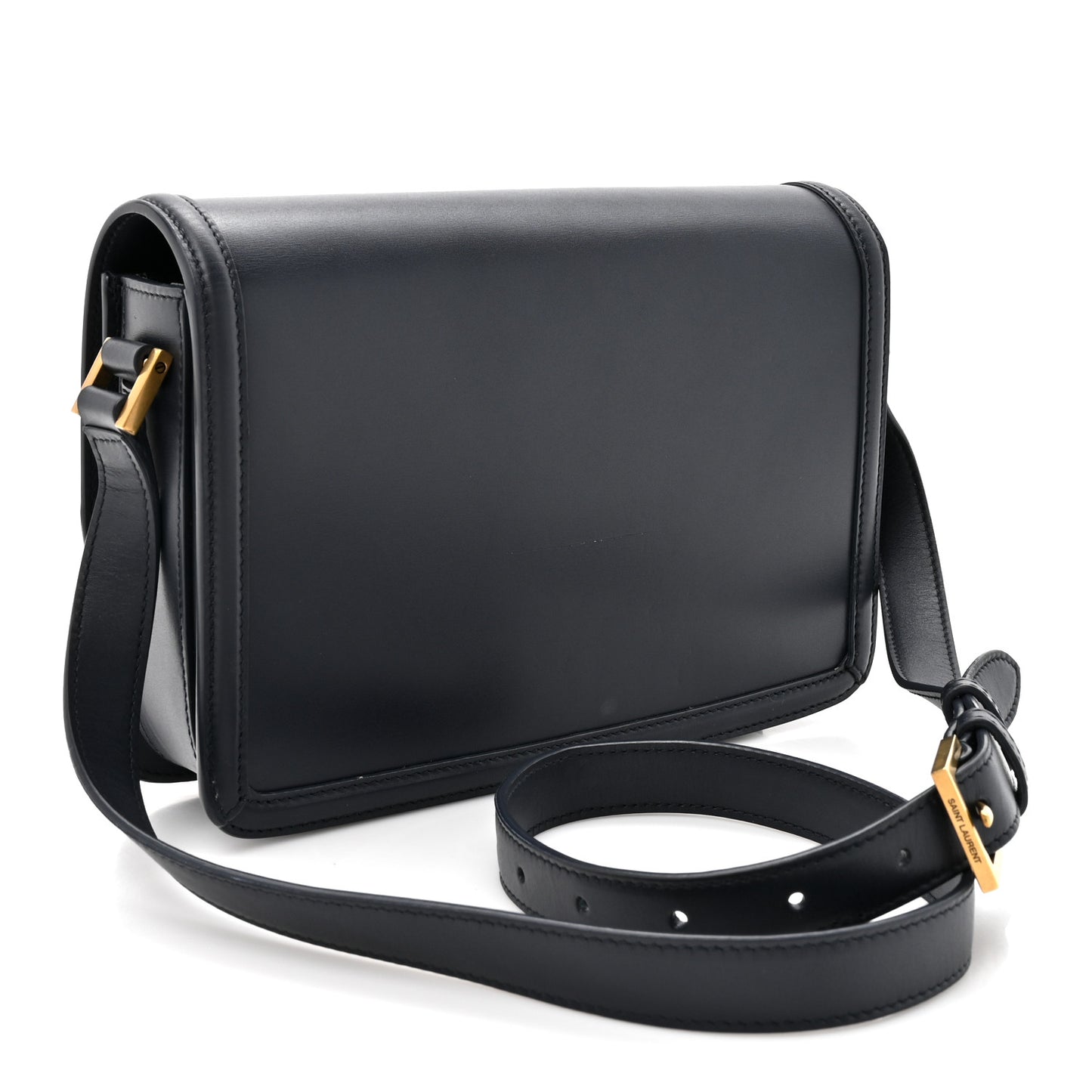Box Calfskin Monogram Medium Solferino Satchel Deep Marine