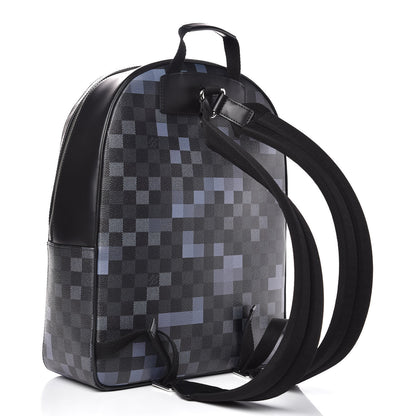 Louis Vuitton Damier Graphite Pixel Josh Backpack Gris 3 of 9