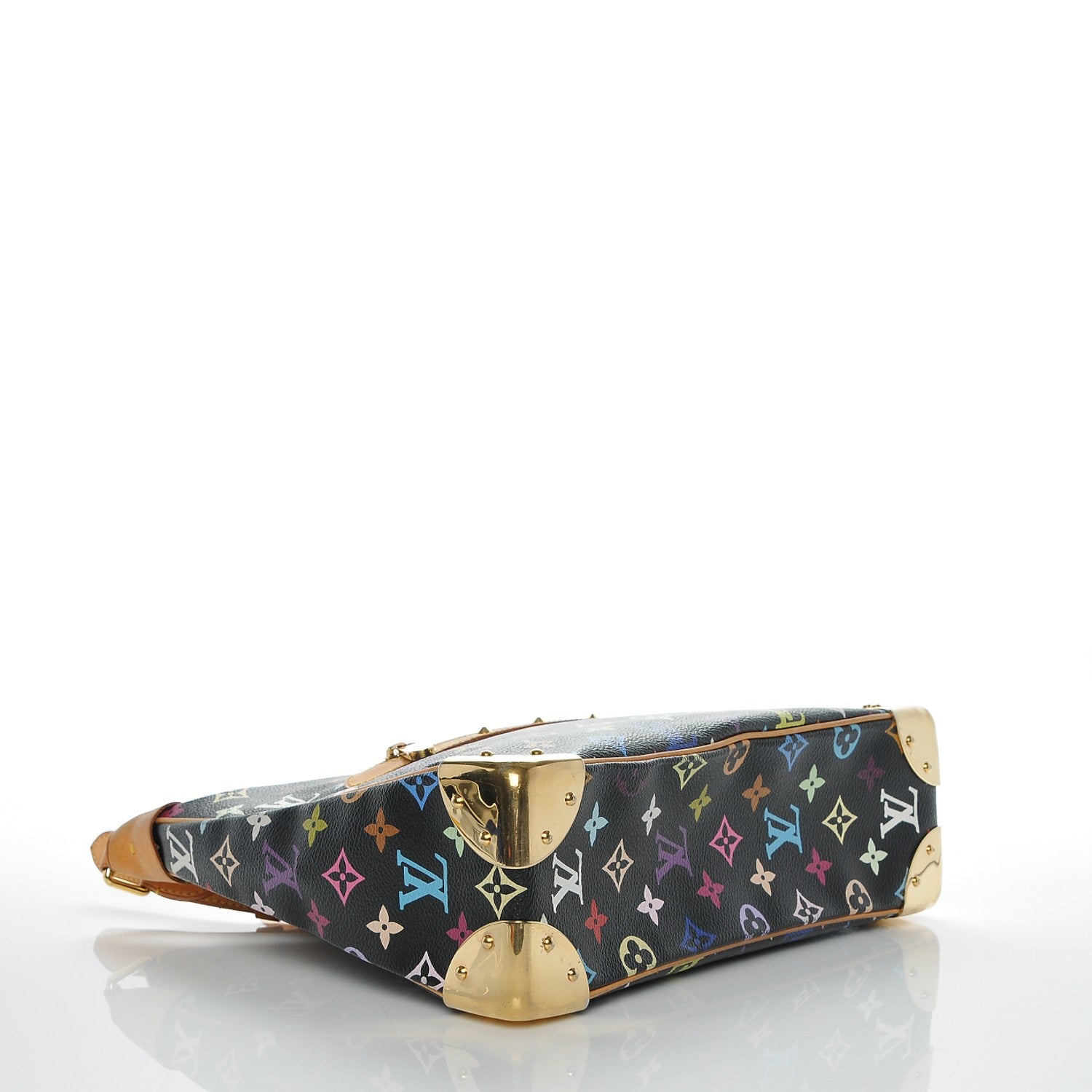 Louis Vuitton Monogram Multicolor Boulogne Black 4 of 6