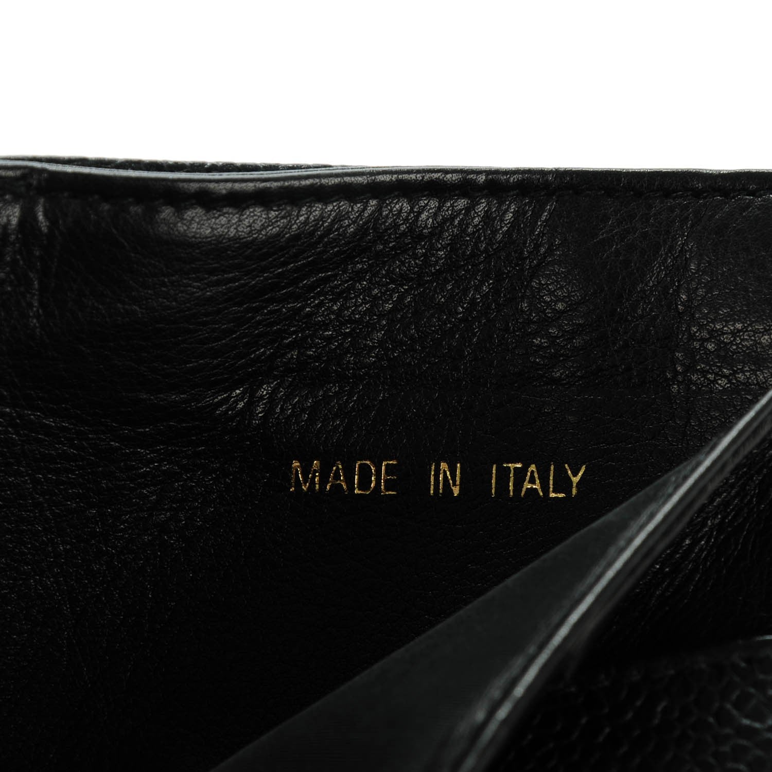 Chanel Caviar Timeless CC Compact French Wallet Black 7 of 8