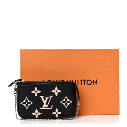 Louis Vuitton Empreinte Monogram Giant Mini Pochette Accessories Black 9 of 9