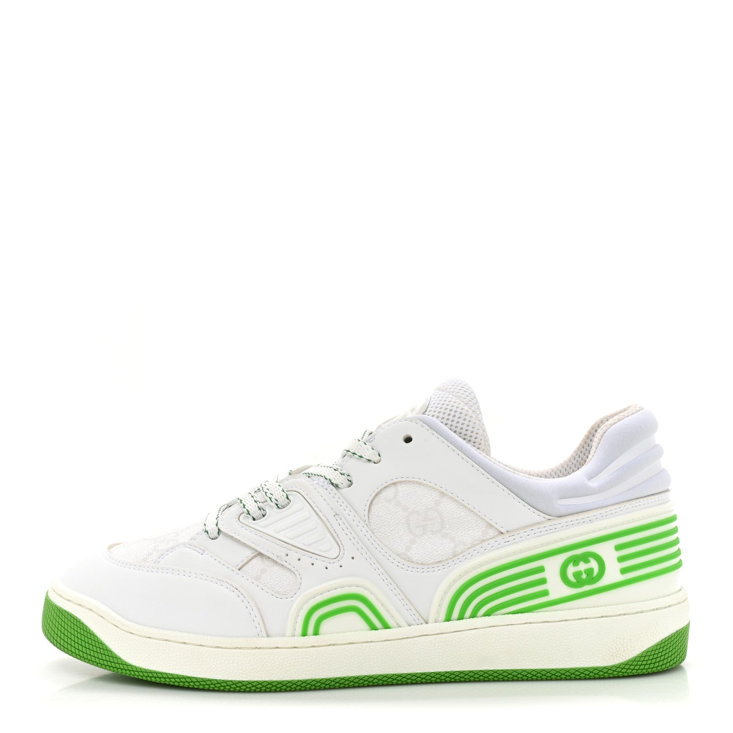 Gucci Demetra GG Supreme Monogram Womens Basket Low Top Sneakers