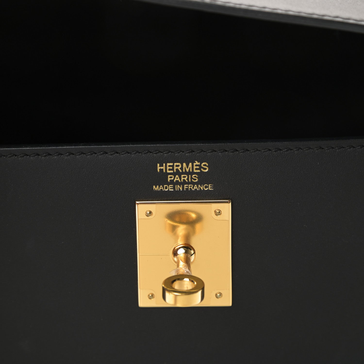 Hermes Sombrero Kelly Sellier 32 Black 6 of 11