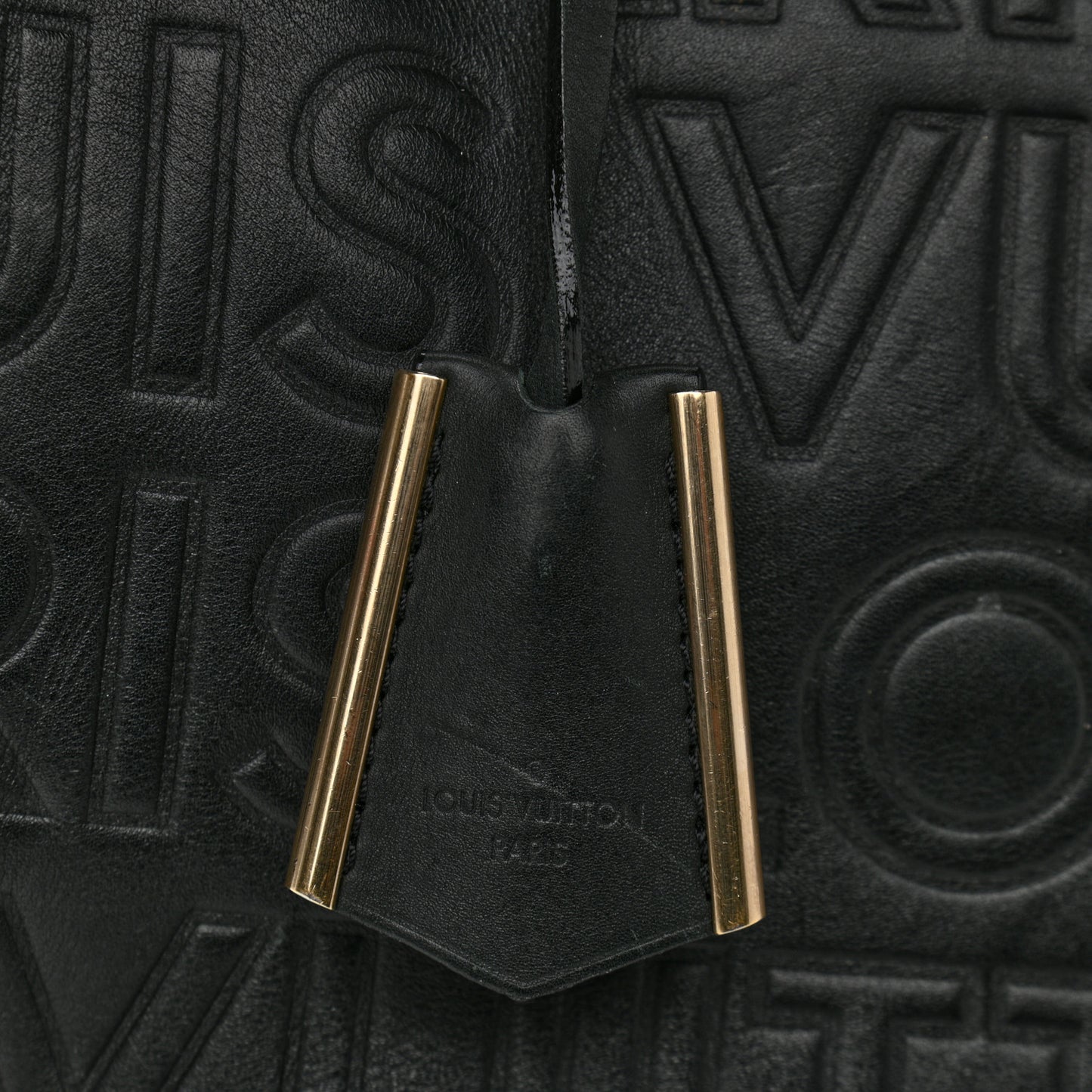 Calfskin Embossed Speedy Cube 30 Black