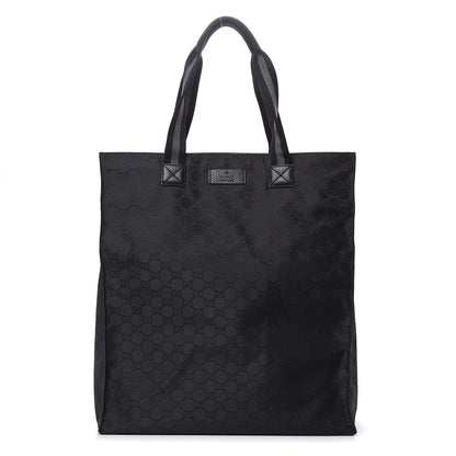 Gucci Nylon Monogram Vertical Tote Black 1 of 10