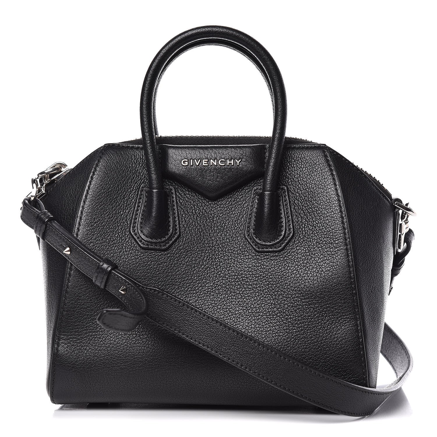 Givenchy Sugar Goatskin Mini Antigona Black 1 of 10